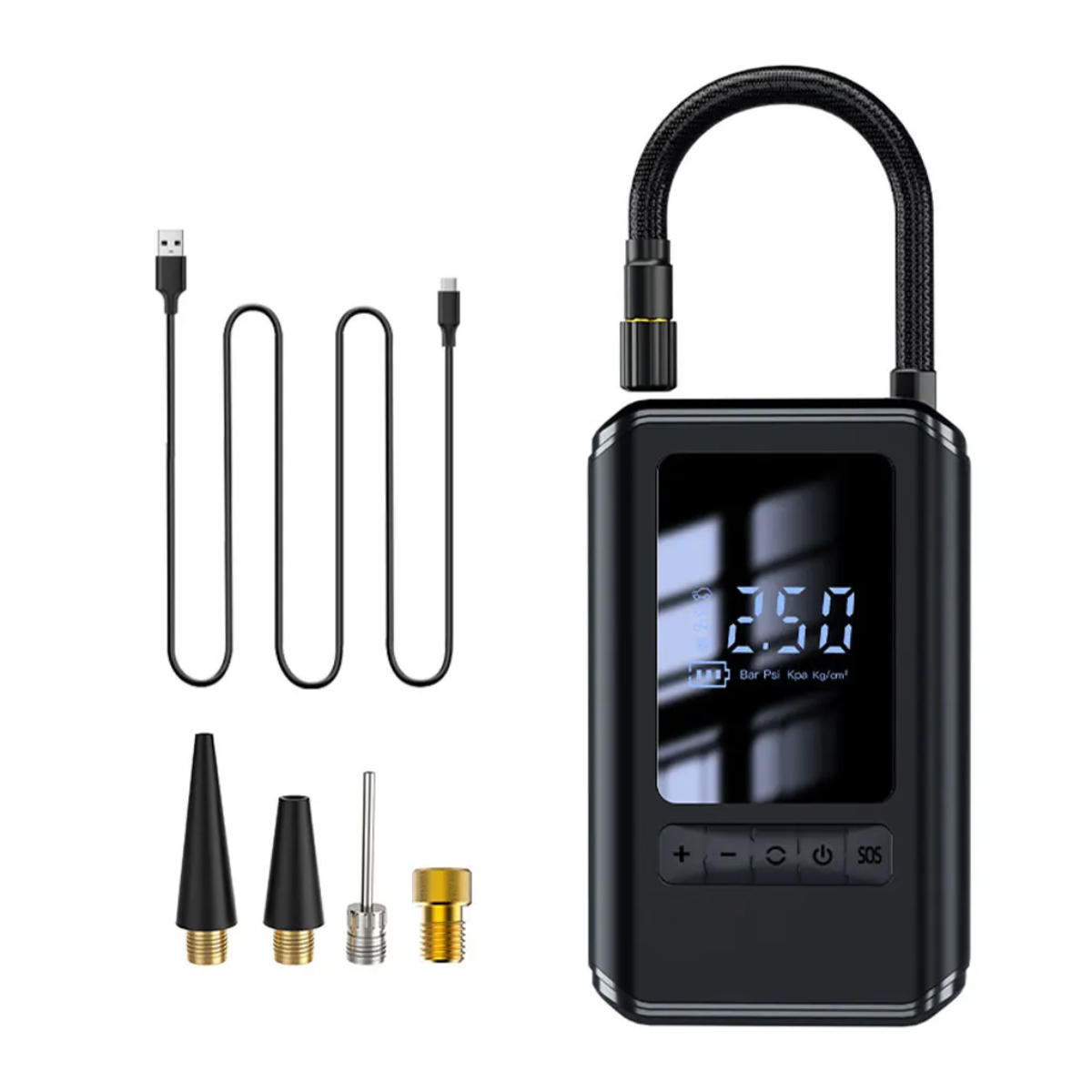 INFLADOR ELÉCTRICO PORTÁTIL