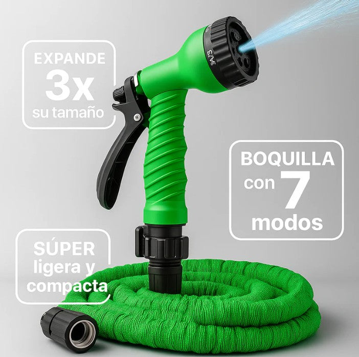 Manguera Mágica Expandible 7 en 1