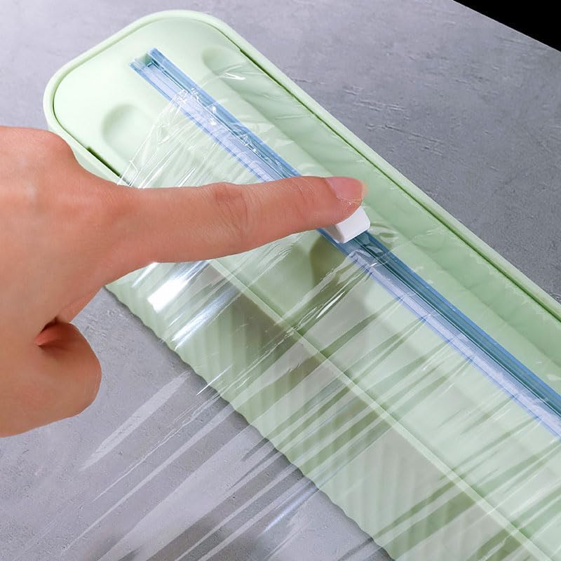 Dispensador 3 en 1: Papel Film, Aluminio y Mantequilla