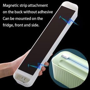 Dispensador 3 en 1: Papel Film, Aluminio y Mantequilla