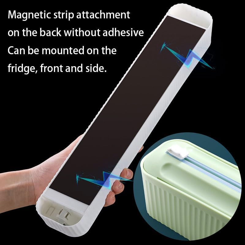 Dispensador 3 en 1: Papel Film, Aluminio y Mantequilla