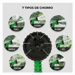 Manguera Mágica Expandible 7 en 1