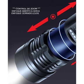Linterna LED Táctica Militar