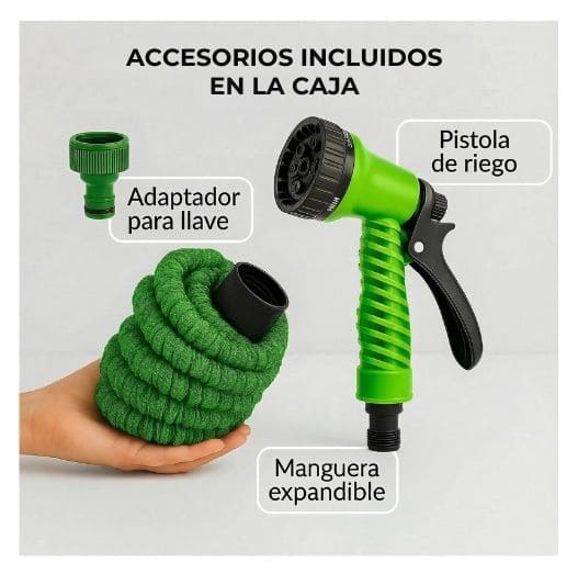 Manguera Mágica Expandible 7 en 1