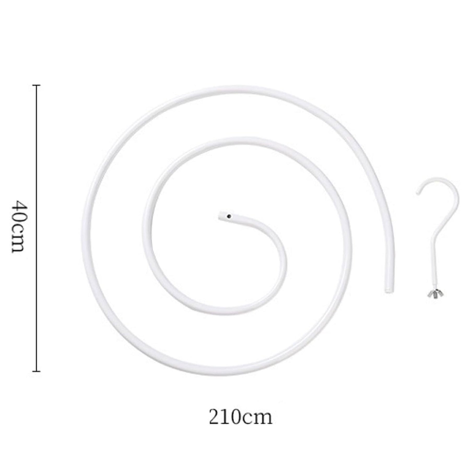 Varal Gancho Espiral