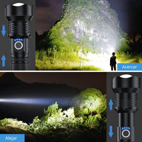 Linterna LED Táctica Militar