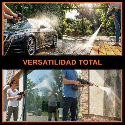 Hidrolavadora Portátil  + Aspiradora GRATIS!