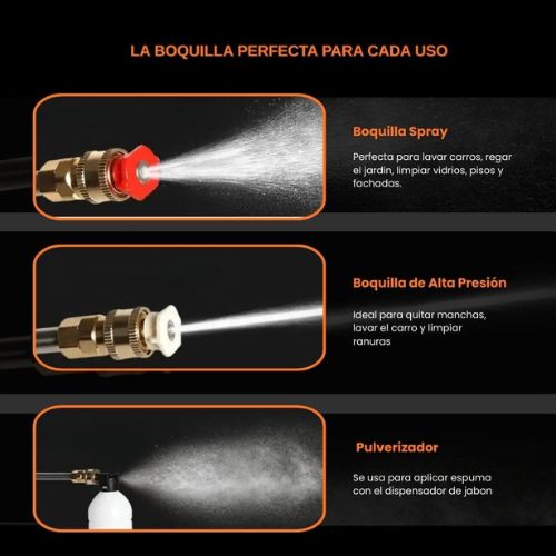 Hidrolavadora Portátil  + Aspiradora GRATIS!