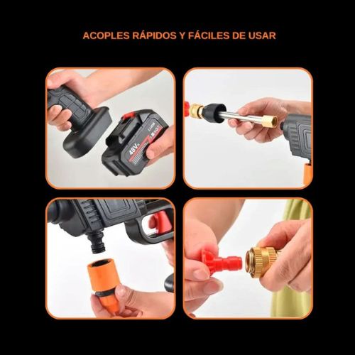 Hidrolavadora Portátil  + Aspiradora GRATIS!