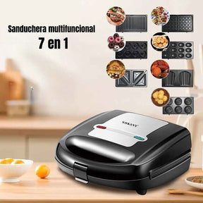 Sanduchera multifuncional 7 en 1 - Sokany